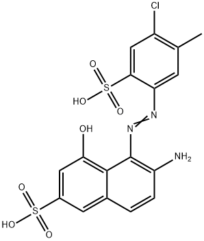 59223-29-9 6-Amino-5-[(4-chloro-5-methyl-2-sulfophenyl)azo]-4-hydroxy-2-naphthalenesulfonic acid