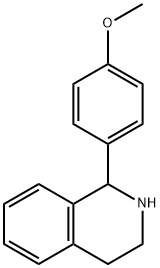 1-(4-甲氧基苯基)-1,2,3,4-四氢异喹啉, 59224-74-7, 结构式