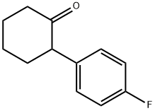 2-(4-氟苯基)环己酮, 59227-02-0, 结构式