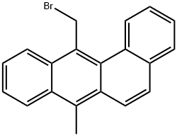 12-Bromomethyl-7-methylbenz[a]anthracene Struktur