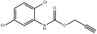 prop-2-ynyl N-(2,5-dichlorophenyl)carbamate Struktur