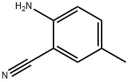 2-氨基-5-甲基苯腈 结构式