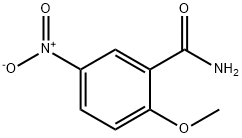 2-METHOXY-5-NITRO-BENZAMIDE Structure