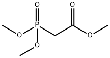 ホスホノ酢酸トリメチル 化学構造式
