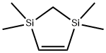 1,1,3,3-Tetramethyl-1,3-disilacyclopenta-4-ene Structure