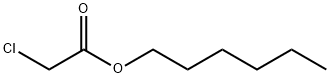 Chloroacetic acid, hexyl ester 化学構造式