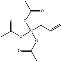 烯丙基三乙酰氧基硅烷, 5929-71-5, 结构式