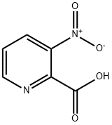 3-NITRO-PYRIDINE-2-CARBOXYLIC ACID 化学構造式