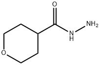四氢-2H-吡喃-4-卡巴肼, 59293-18-4, 结构式