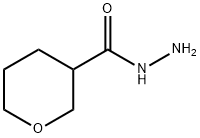 2H-Pyran-3-carboxylicacid,tetrahydro-,hydrazide(9CI) 化学構造式