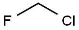 Chlorofluoromethane Structure