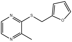2-FURFURYLTHIO-3-METHYLPYRAZINE Struktur