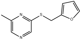 Pyrazine, 2-(2-furanylmethyl)thio-6-methyl-,59303-09-2,结构式