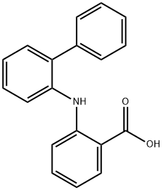N-(2-BIPHENYL)ANTHRANILIC ACID Structure