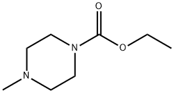 1-Piperazinecarboxylicacid,4-methyl-,ethylester(6CI,9CI) Struktur