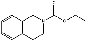 2(1H)-Isoquinolinecarboxylic acid, 3,4-dihydro-, ethyl ester 化学構造式