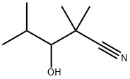 2,2,4-三甲基-3-羟基正戊腈,59346-56-4,结构式