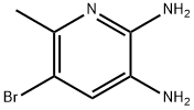 2,3-DIAMINO-5-BROMO-6-METHYLPYRIDINE Struktur