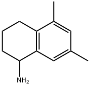 5,7-二甲基-四氢萘基-1-胺, 59376-79-3, 结构式