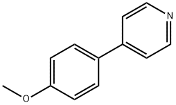 4-(4-Methoxyphenyl)pyridine Structure
