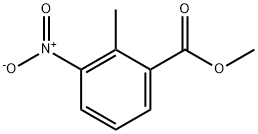 Methyl 2-methyl-3-nitrobenzoate Struktur