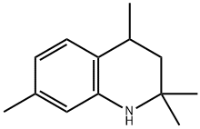 1,2,3,4-テトラヒドロ-2,2,4,7-テトラメチルキノリン 化学構造式