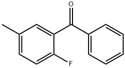 (2-fluoro-5-methylphenyl) phenyl ketone Struktur