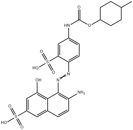 6-amino-4-hydroxy-5-[[4-[[[(4-methylcyclohexyl)oxy]carbonyl]amino]-2-sulphophenyl]azo]naphthalene-2-sulphonic acid|