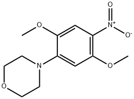 4-(2,5-dimethoxy-4-nitrophenyl)morpholine Struktur