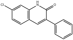 7-CHLORO-3-PHENYL-2-QUINOLINOL Structure