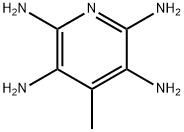 2,3,5,6-Pyridinetetramine,  4-methyl- 结构式