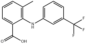 Benzoic  acid,  3-methyl-2-[[3-(trifluoromethyl)phenyl]amino]- Struktur