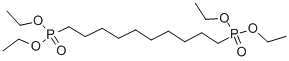 亚癸基二磷酸四乙酯, 5943-62-4, 结构式