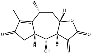 3a,4a,5,8,9,9a-Hexahydro-4-hydroxy-7,8-dimethyl-3-methyleneazuleno[6,5-b]furan-2,6(3H,4H)-dione|