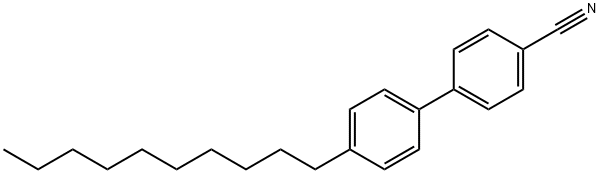 4-癸基-4-氰基联苯, 59454-35-2, 结构式