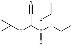 Cyano(1,1-dimethylethoxy)methylphosphonic acid diethyl ester|