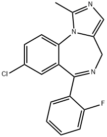 Midazolam Struktur