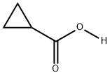 Cyclopropane-1-d1 carboxylic acid Structure