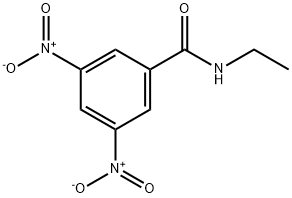 BenzaMide, N-ethyl-3,5-dinitro- 化学構造式