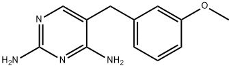 2,4-Diamino-5-(3-methoxybenzyl)pyrimidine Structure