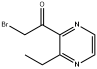 Ethanone, 2-bromo-1-(3-ethylpyrazinyl)- (9CI),594813-45-3,结构式