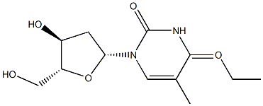 O(4)-ethylthymidine,59495-22-6,结构式