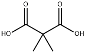 ジメチルマロン酸 化学構造式