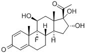 Descinolone  Struktur