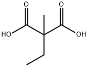 2-エチル-2-メチルマロン酸 化学構造式