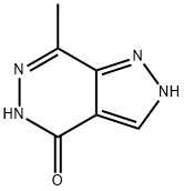 4H-Pyrazolo[3,4-d]pyridazin-4-one,  2,5-dihydro-7-methyl- Struktur