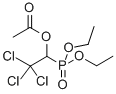 Phosphonic acid, (2,2,2-trichloro-1-hydroxyethyl)-, diethyl ester, ace tate|
