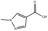1-甲基吡唑-4-甲酸,5952-92-1,结构式