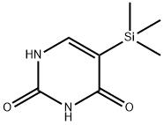 5-(Trimethylsilyl)uracil,59523-07-8,结构式