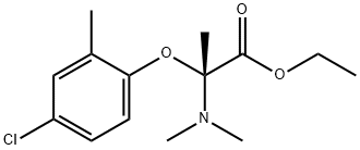2-(4-Chloro-2-methylphenoxy)-N,N-dimethyl-L-alanine ethyl ester,59527-50-3,结构式